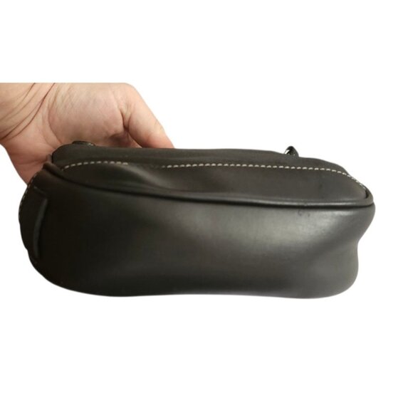 Vintage Coach black mini hand bag - rare circa late 1990's As Pictures - Picture 6 of 13